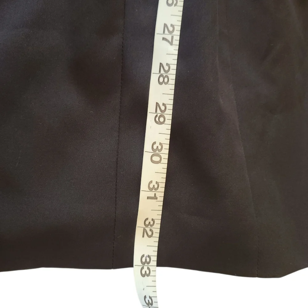 Missguided Jacket Dress Black Long Sleeved Button‎ Front Size 6 - Picture 12 of 14